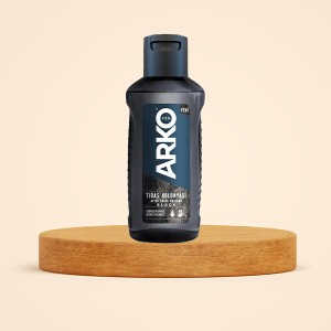 افتر شیو مردانه آرکو مدل Black با خاصیت خنک کننده و ضد التهاب حجم 255ml