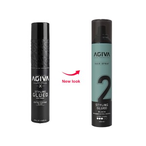 اسپری حالت دهنده مو آگیوا مدل Styling Glue با تثبیت‌کنندگی چسبی و ماندگاری فوق‌العاده حجم ۴۰۰ میل