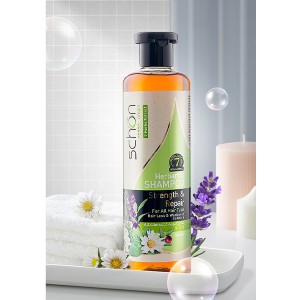 شامپو تقویت‌کننده و ضد ریزش هفت گیاه شون مناسب انواع مو حجم 300ml