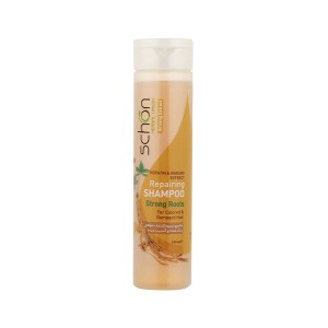 شامپو ترمیم‌کننده شون مدل Ginseng & Keratin مناسب موهای رنگ‌شده و آسیب‌دیده حجم 400ml