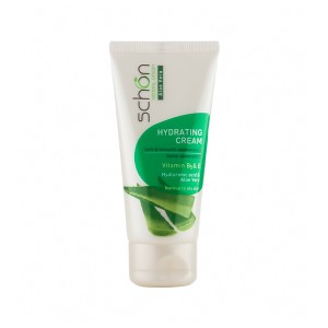کرم آبرسان صورت شون مدل Aloe Vera حاوی عصاره آلوئه‌ورا و هیالورونیک اسید مناسب پوست‌های نرمال تا خشک حجم 50ml