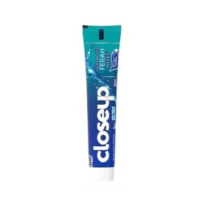 خمیر دندان ژله‌ای و خوشبوکننده کلوزآپ مدل Icy Cool حاوی دهان‌شویه زینک و طعم نعنای خنک حجم 50ml