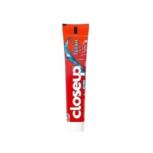 خمیر دندان ژله‌ای و خوشبوکننده کلوزآپ مدل Fresh Blast حاوی دهان‌شویه زینک و طعم نعنای باطراوت حجم 50ml