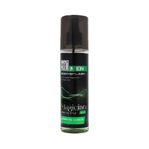 بادی اسپلش خوشبوکننده و آبرسان بدن مردانه مای مدل Magician Winner’s Choice با رایحه خنک و چوبی حجم 220ml