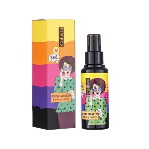 اسپری تثبیت‌کننده و فیکس‌کننده آرایش کالیستا مدل All Day Makeup با ماندگاری طولانی و پاشش یکدست حجم ۱۰۰ میل
