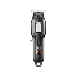 ماشین اصلاح سر و صورت و خط زن وی جی آر مدل VGR V-918 با تیغه T شکل استیل ضدزنگ و نمایشگر LED