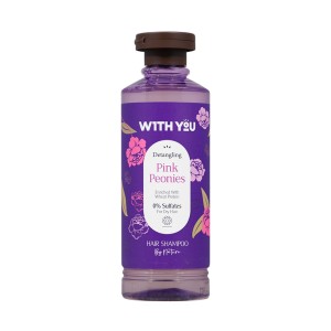شامپو ویت یو مدل Pink Peonies مناسب موهای خشک و وز شده حجم ۳۰۰ میل
