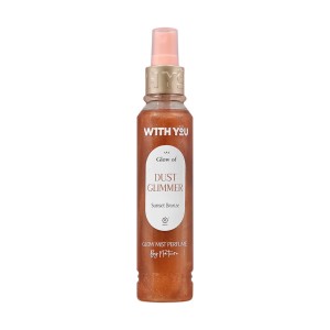 بادی میست خوشبوکننده و آبرسان بدن ویت یو مدل Dust Glimmer با رایحه لطیف و درخشان گلی پودری حجم ۱۵۰ میل