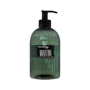 مایع دستشویی مرطوب‌کننده و معطر هندولوژی مدل Martini با رایحه خنک و باطراوت آروماتیک گیاهی وزن ۴۸۰ گرم