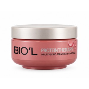 ماسک مو داخل حمام بیول مدل Protein Therapy تقویت‌کننده و استحکام‌بخش مناسب موهای ضعیف و نازک حجم ۲۲۰ میل