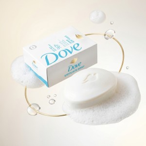 صابون داو مدل Exfoliate Away 4% لایه‌بردار و نرم‌کننده مناسب انواع پوست وزن ۱۲۵ گرم