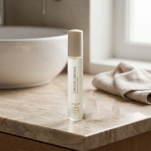 عطر جیبی زنانه ژک ساف مدل Crystal Dreams خنک و شیرین با ماندگاری بالا حجم ۲۲ میل
