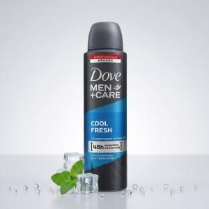 اسپری ضدتعریق مردانه داو مدل Cool Fresh خنک‌کننده فوری با رایحه تمیز و اقیانوسی