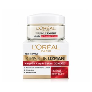 کرم ضدچروک روز لورآل مدل Kırışıklık Uzmanı  مناسب برای +35 سال حاوی کلاژن حجم ۵۰ میل