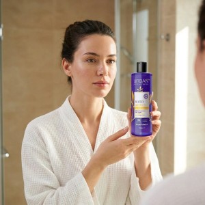 شامپو ضد ریزش و تقویت کننده اوربن کر مدل Biotin and Keratin مناسب موهای ضعیف و کدر حجم ۳۵۰ میل
