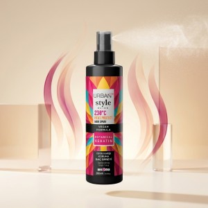 URBAN Care Heat Protect Hair Spray 230C اسپری محافظ حرارتی با فرمول وگان و کراتین گیاهی