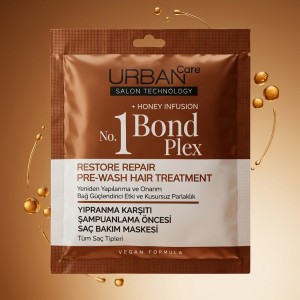 ماسک مو اوربن کر مدل Bond Plex no,1 تقویت کننده مو، ترمیم پیوندهای شکسته مناسب موهای دکلره و رنگ شده حجم ۵۰ میل