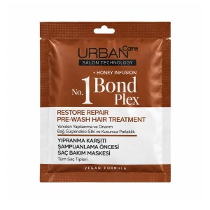 ماسک مو اوربن کر مدل Bond Plex no,1 تقویت کننده مو، ترمیم پیوندهای شکسته مناسب موهای دکلره و رنگ شده حجم ۵۰ میل