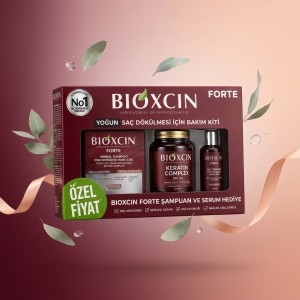 پک ضدریزش بیوکسین FORTE با فرمول گیاهی BioComplex B11 مناسب همه انواع مو