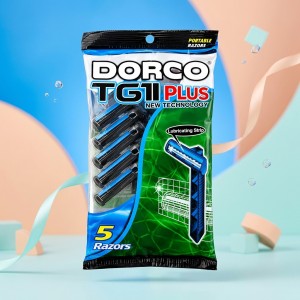 خودتراش مردانه دورکو مدل TG-II Plus با نوار روان‌کننده ویتامین بسته ۵ عددی