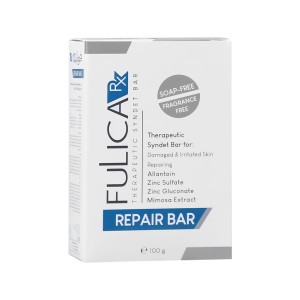 پن پوست حساس فولیکا مدل REPAIR BAR بدون صابون و فاقد عطر وزن ۱۰۰ گرم