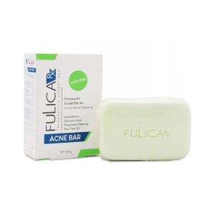 پن پوست جوشدار فولیکا آر ایکس مدل ACNE BAR با سالیسیلیک اسید و لاکتوفرین وزن ۱۰۰ گرم