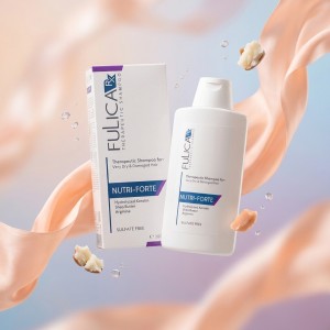 FULICA RX NUTRI-FORTE Shampoo برای موهای خشک و شکننده، فاقد سولفات