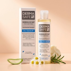 درماسیف DermaScalp Dry Dandruff شامپو ضد شوره با کلیمبازول و پیروکتون اولامین
