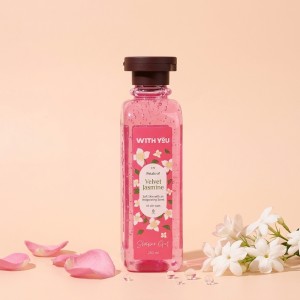شامپو بدن ویت یو مدل Velvet Jasmine مناسب انواع پوست حجم ۲۵۰ میل