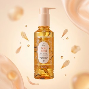 روغن پاک کننده آرایش ویت یو مدل Petal Blend تبدیل‌شونده به شیر مناسب آرایش ضد آب حجم ۲۰۰ میل