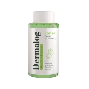 تونر پوست چرب درمالوگ مدل Facial Toner For Oily Skin کنترل سبوم و کاهش جوش حجم ۲۵۰ میل