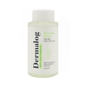 میسلار واتر پوست چرب درمالوگ مدل Oily Skin تنظیم‌کننده سبوم بدون نیاز به آبکشی حجم ۲۵۰ میل