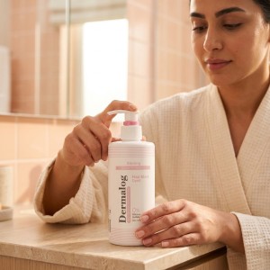 ماسک مو Dermalog مدل Shining تثبیت‌کننده رنگ بدون سولفات و سیلیکون