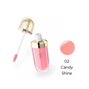 حجم دهنده لب کیکو مدل HUG COUTURE lip volume shimmery با درخشندگی اکلیلی و هیالورونیک اسید - 02