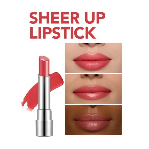 رژ لب فلورمار مدل SHEER UP با بافت کرمی و آبرسانی روغن آرگان وزن ۳ گرم