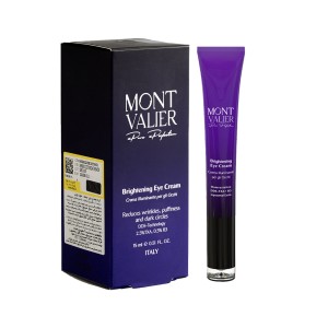 کرم دور چشم روشن کننده و ضد تیرگی مونت ولیر مدل Brightening Eye Cream کاهش دهنده چروک و پف حجم ۱۵ میل