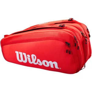 ساک تنیس ویلسون مدل Wilson Super Tour 15 Pack Red