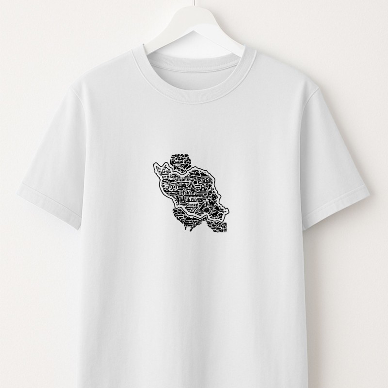 تیشرت پناه با طرح ایران