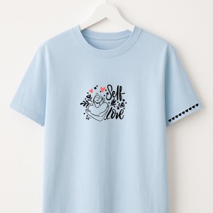 تیشرت پناه با طرح نوشتاری