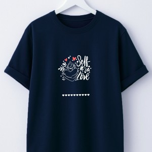 تیشرت پناه با طرح نوشتاری