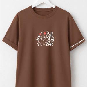 تیشرت پناه با طرح نوشتاری