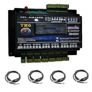 ترموستات سیم کارتی 4 سنسور