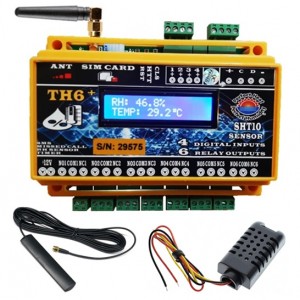 کنترلر سیم کارتی دما و رطوبت