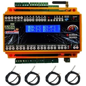 کنترلر هوشمند دما 4 سنسور