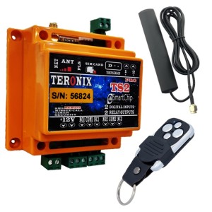 کنترلر سیم کارتی 2 رله + ریموت