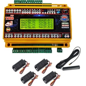 کنترلر سیم کارتی دما و رطوبت مدل TH8