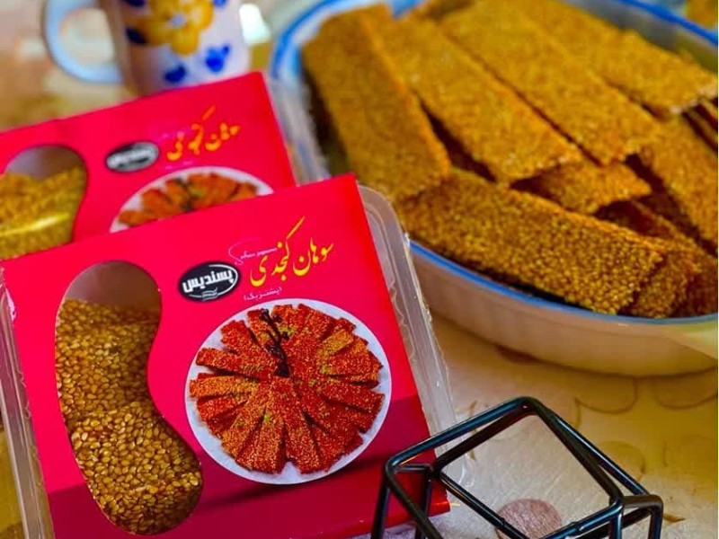 سوهان کنجدی 140 گرمی پسندیس