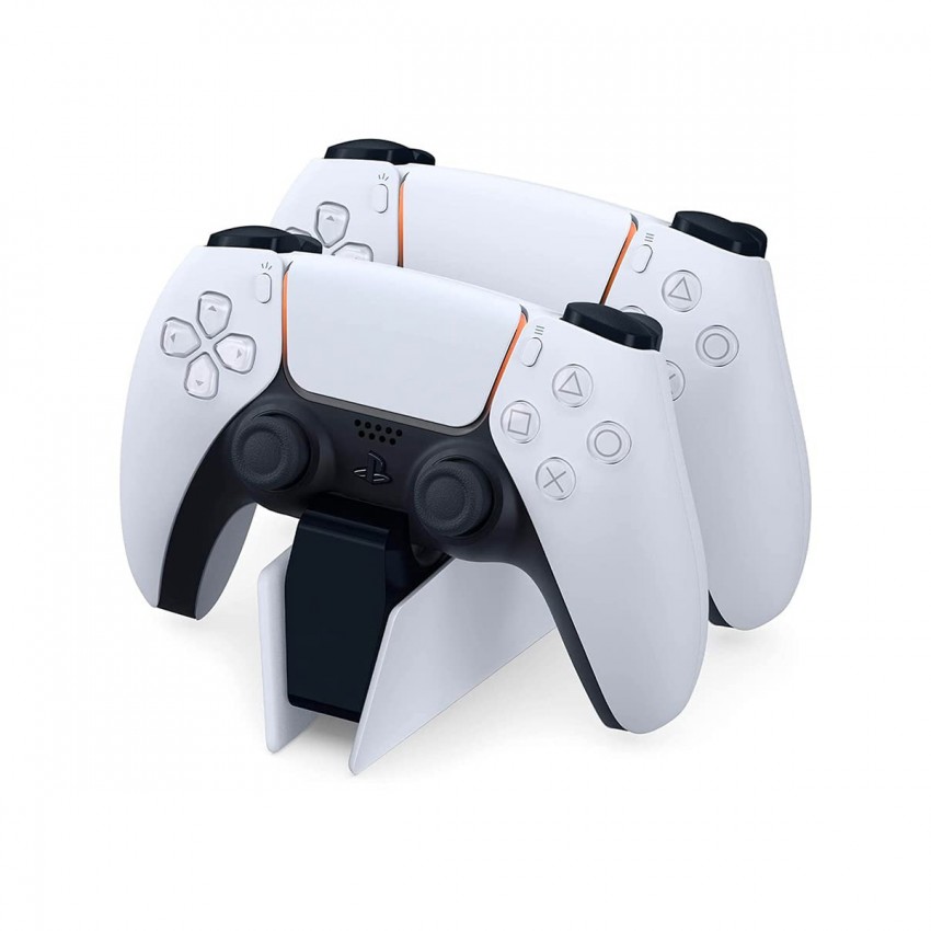 پایه شارژر دسته پلی استیشن 5 سونی مدل Dualsense Charging Station رنگ سفید