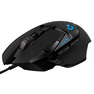 ماوس گیمینگ لاجیتک مدل G502 Hero باسیم Black