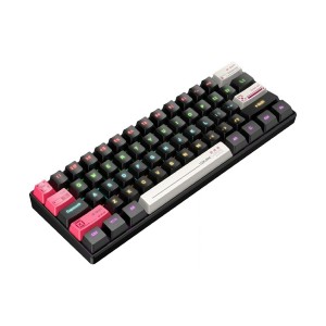 کیبورد گیمینگ اونیکوما مدل G55 RGB سوییچ قهوه ای رنگ مشکی